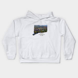 Connecticut USA Kids Hoodie